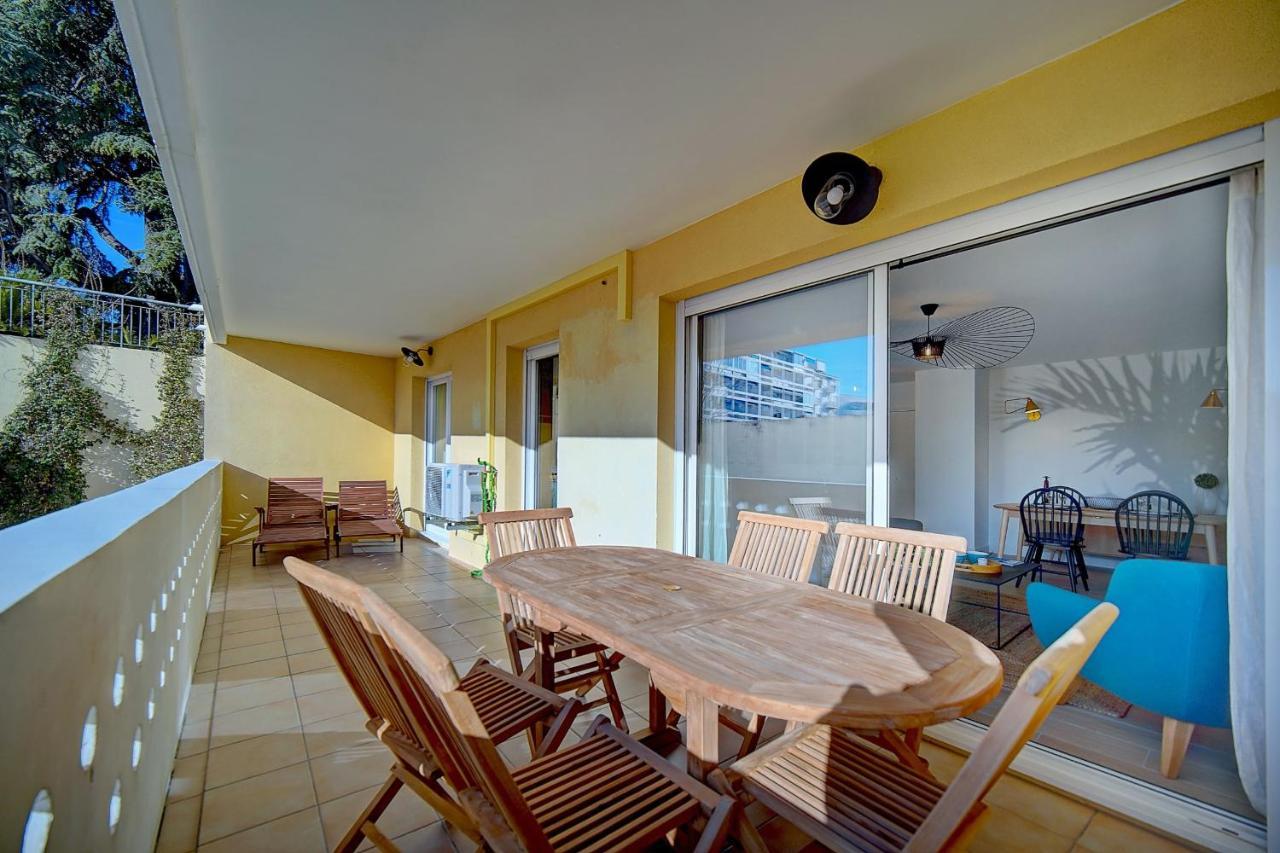 Immogroom- Renovated- Large Terrace- Ac- Shops- Parking คานส์ ภายนอก รูปภาพ